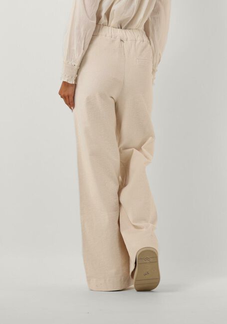 Gele CIRCLE OF TRUST Pantalon LOIS WIDE LEG RIB - large
