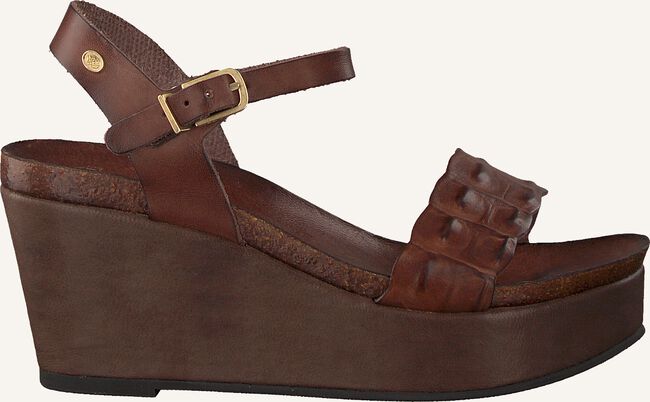 Bruine FRED DE LA BRETONIERE Platte sandalen 170010073 Bruine FRED DE LA BRETONIERE Platte sandalen 170010073 - large