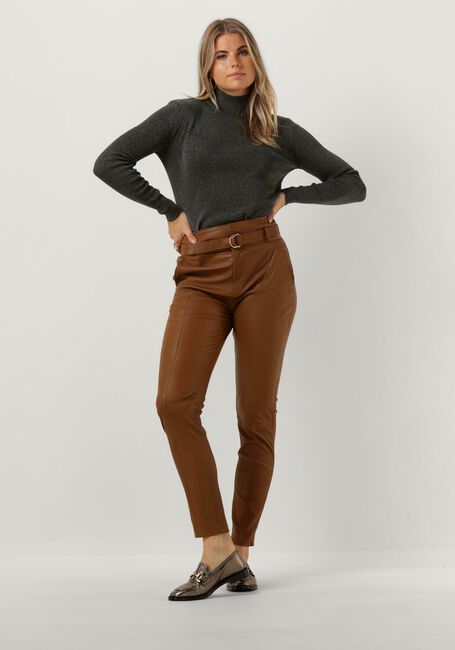 Cognac EST'SEVEN Pantalon EST’JESS TROUSER - large