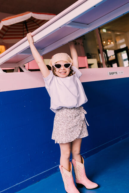 Witte JACKY SUE Korte broek GEORGIE SKORT - large