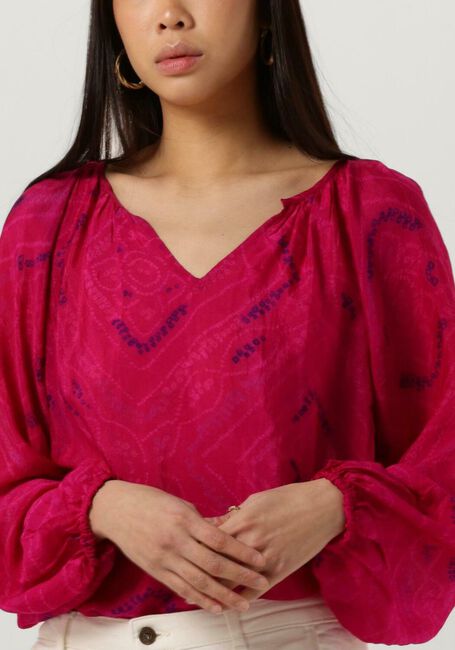Roze SISSEL EDELBO Blouses JAKARTA SILK BLOUSE - large