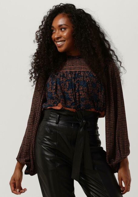 Bruine IDANO Blouses REGINE - large