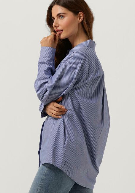 Blauwe MY ESSENTIAL WARDROBE Blouses 03 THE SHIRT - large