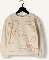 Ecru DAILY7 Sweater OVERSIZED SWEATER FLOWER Ecru DAILY7 Sweater OVERSIZED SWEATER FLOWER - medium