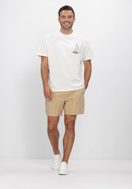 Witte TOMMY JEANS T-shirt TJM RLX SAILBOAT SS TEE - large