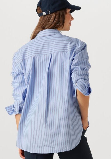 Blauwe TOMMY HILFIGER Blouses ESS POPLIN EASY FIT SHIRT - large