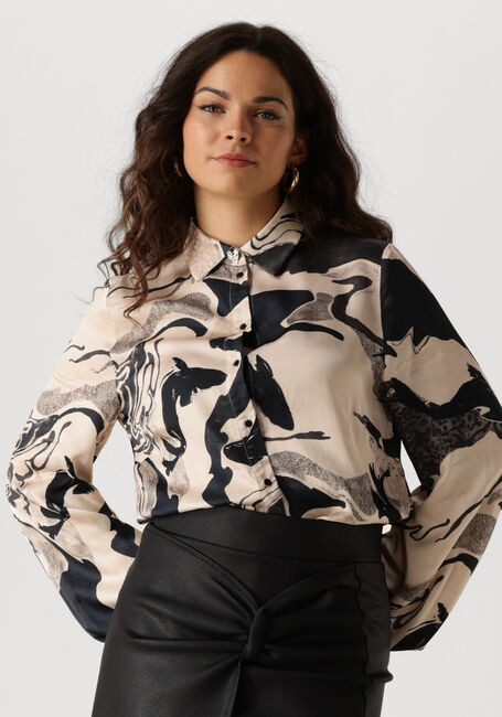 Zand JANSEN AMSTERDAM Blouses WGP771 BLOUSE CAROLA - large
