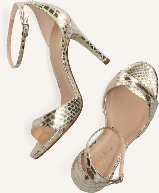 Gouden UNISA Platte sandalen YAGUE Gouden UNISA Platte sandalen YAGUE - large