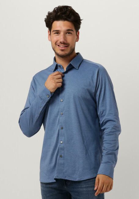 Blauwe DESOTO Casual overhemd 97028-3 KENT - large