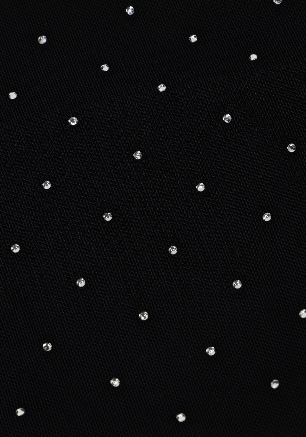 Zwarte CO'COUTURE Top CHRISTAL MESH BLOUSE - large