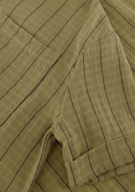 Olijf DAILY7 T-shirt SHIRT SMALL STRIPE - large