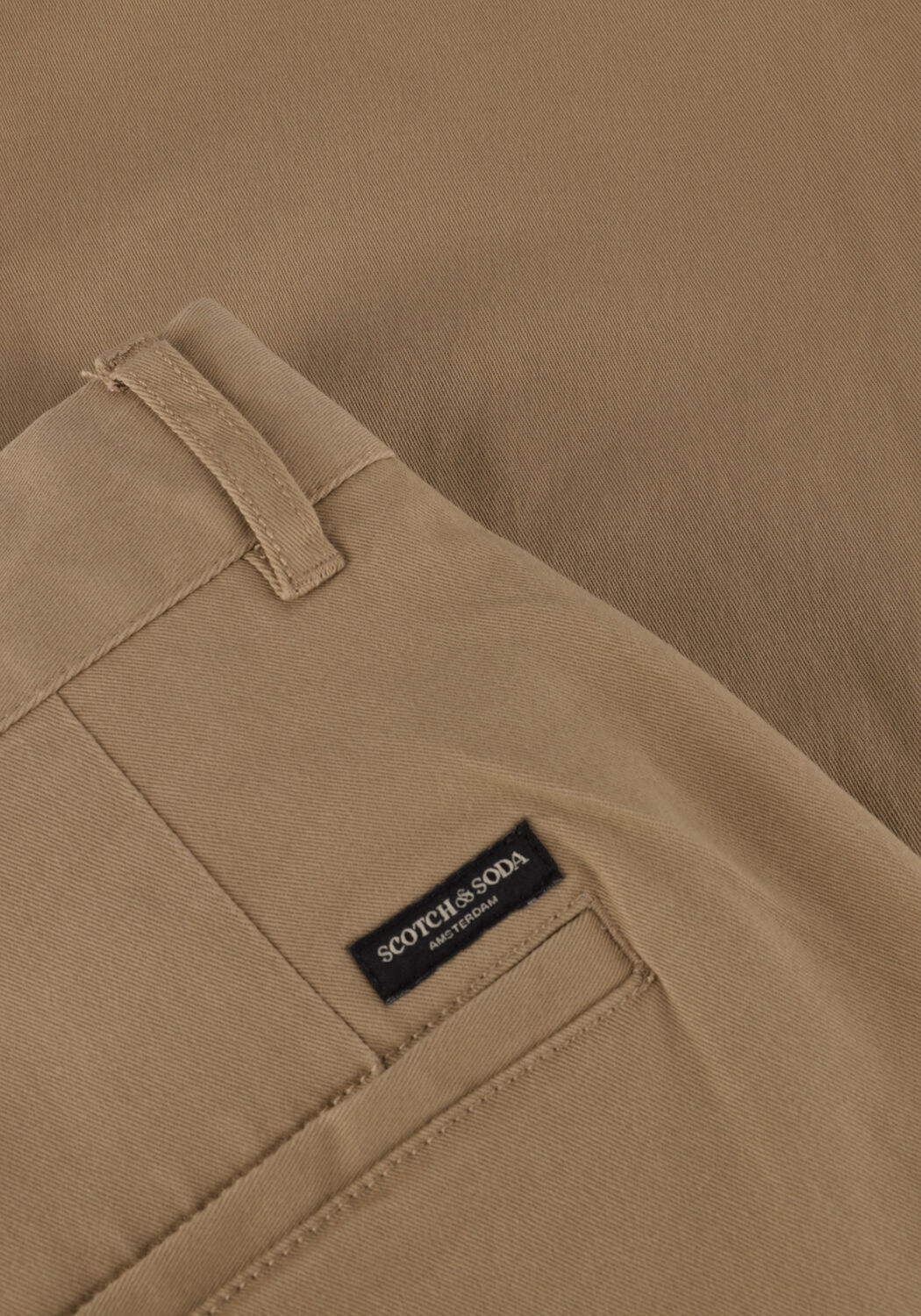 Zand SCOTCH & SODA Chino STUART STRETCH COTTON CHINO - large