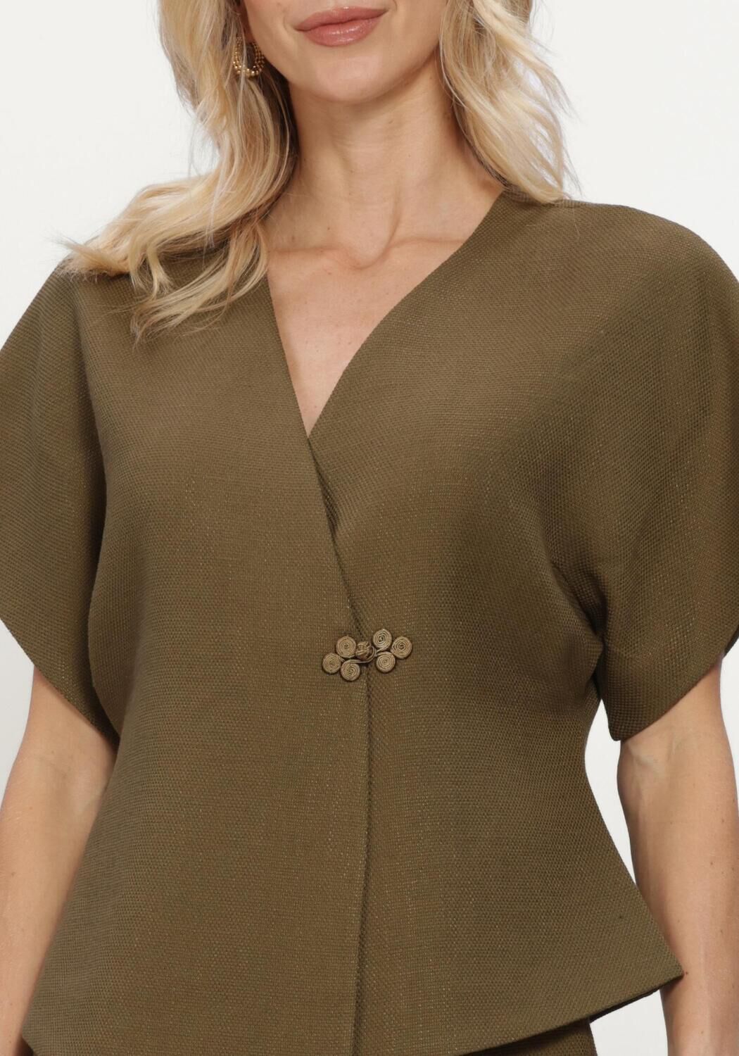 Groene Y.A.S. Blazer YASCOMIRA SS BLAZER S. - large