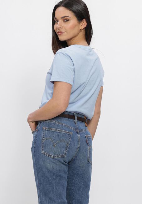 Blauwe LEVI'S T-shirt PERFECT TEE COTTON - large