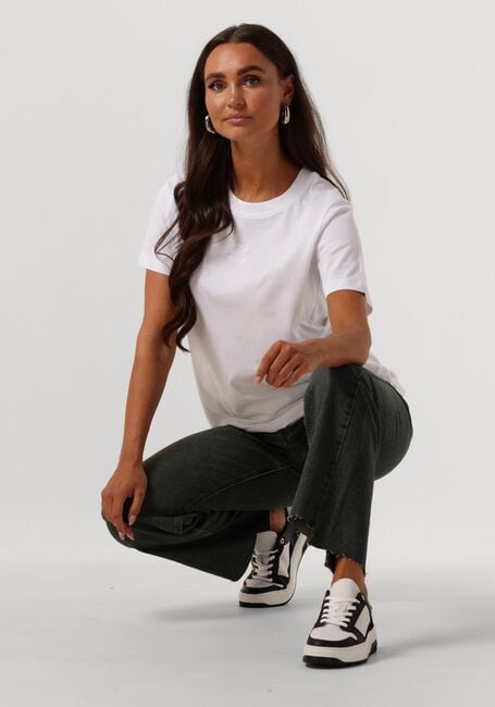 Witte MY ESSENTIAL WARDROBE T-shirt SEATTLEMW LOGO EMB. TEE Witte MY ESSENTIAL WARDROBE T-shirt SEATTLEMW LOGO EMB. TEE - large