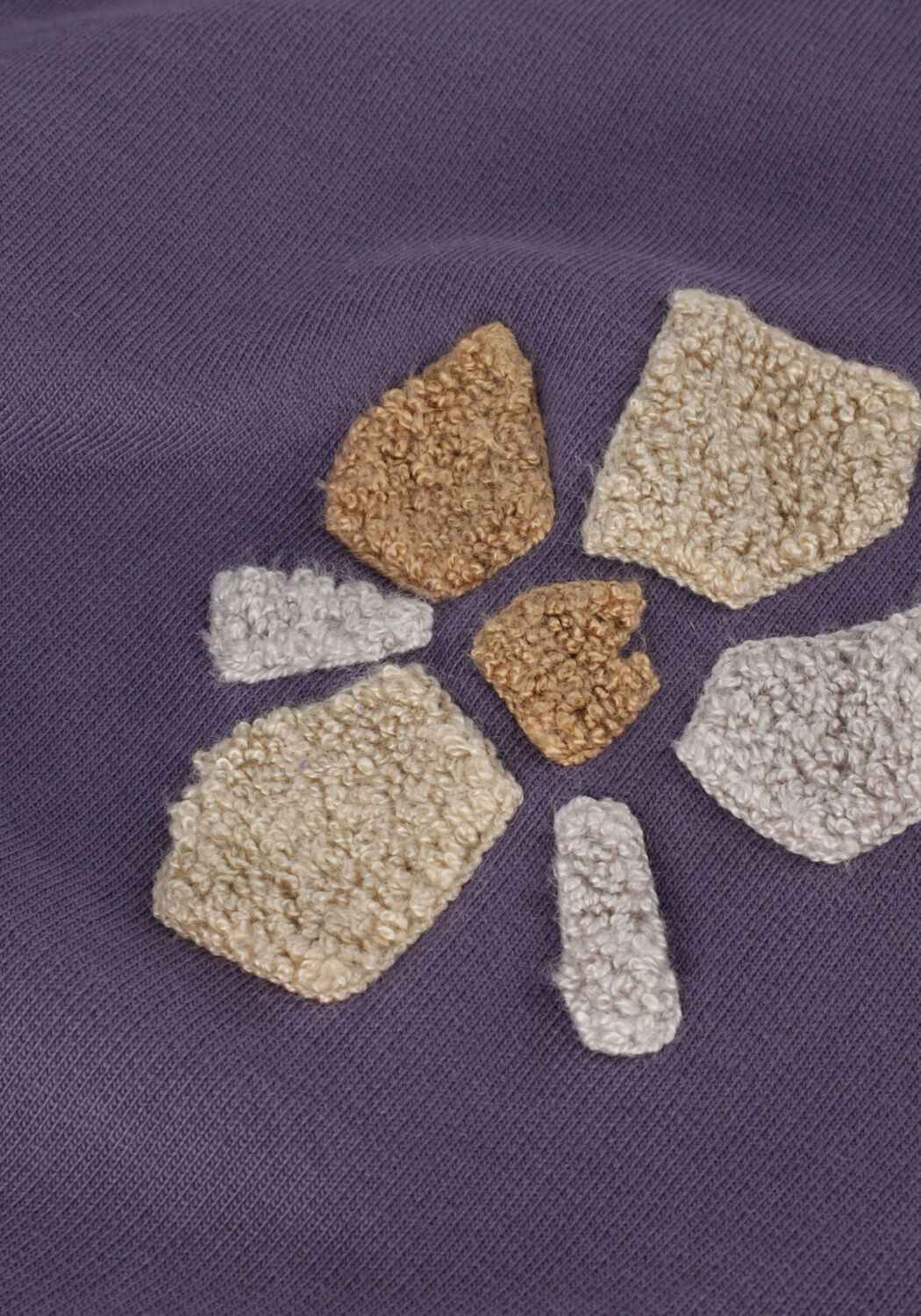 Paarse BLOSSOM KIDS Trui AMELIE - large