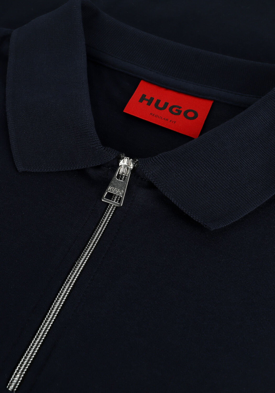 Donkerblauwe HUGO Polo DERESOM222 - large