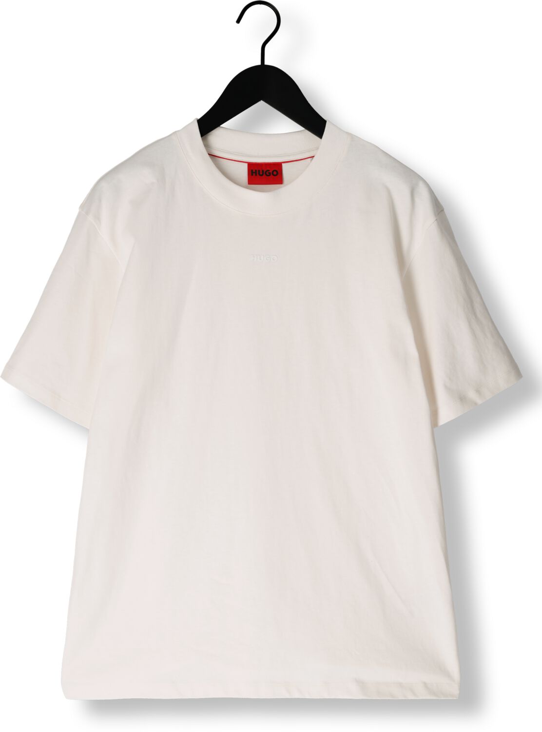 HUGO Heren Polo's & T-shirts Dapolino 10248326 Gebroken Wit