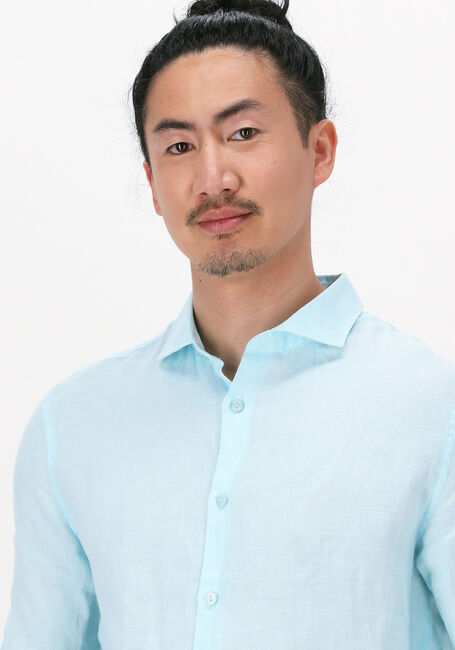 Blauwe DSTREZZED Casual overhemd JAGGER SHIRT LINEN - large