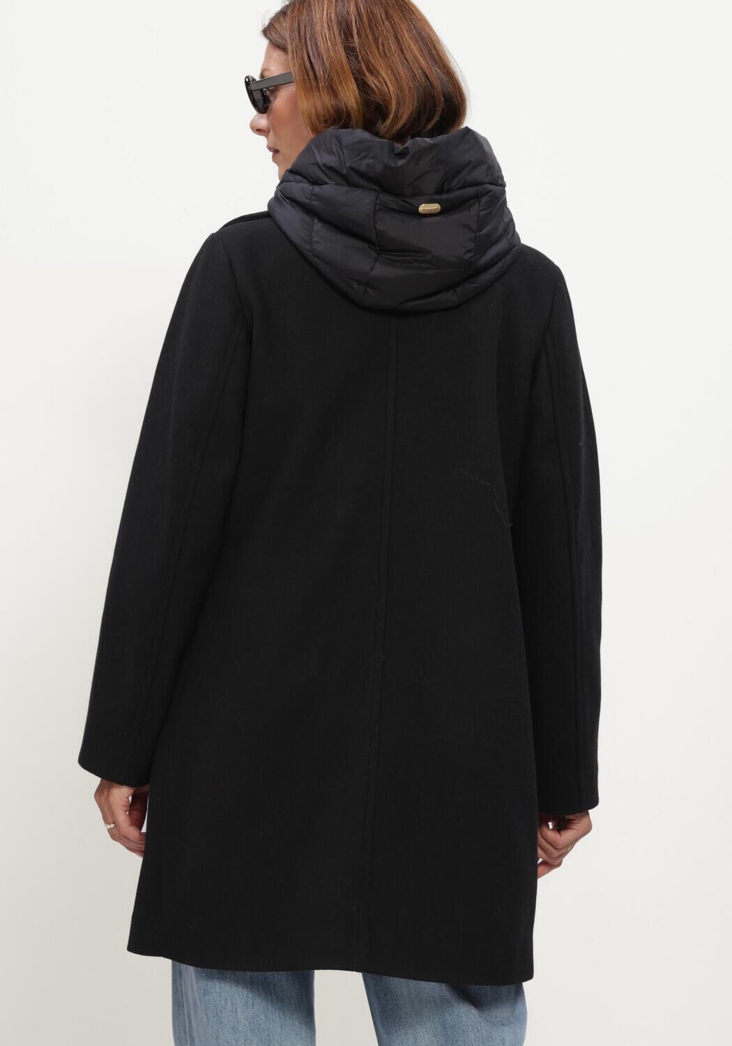 Zwarte BEAUMONT Mantel ELVIRA COAT - large