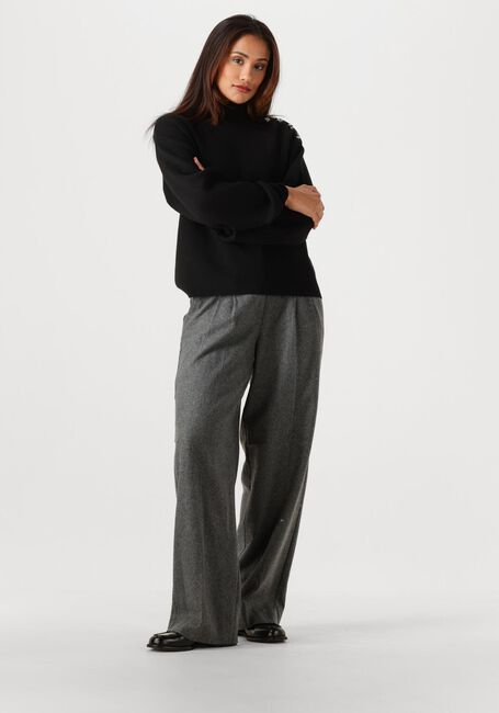 Zwarte Y.A.S. Trui YASHAMA LS PEARL KNIT PULLOVER - large