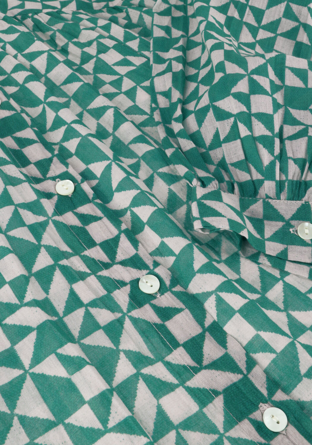 Groene BY-BAR Blouses LUCY GRAPHIC BLOUSE - large