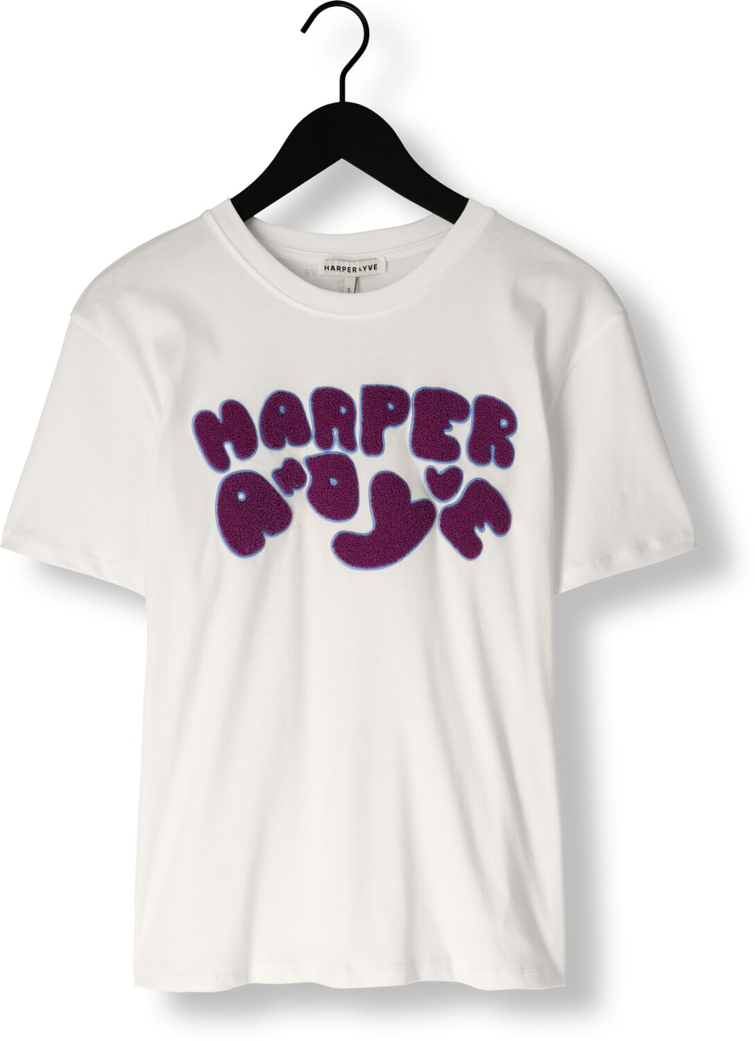 HARPER & YVE Dames Tops & T-shirts Logo-ss Ecru