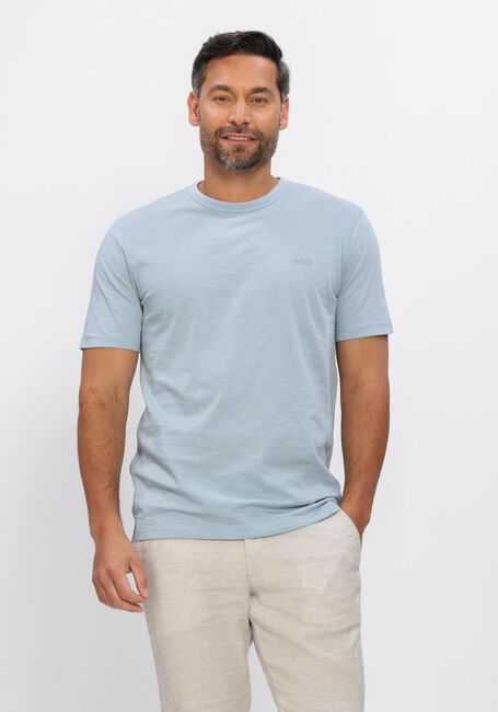 Lichtblauwe BOSS ORANGE T-shirt TEGOOD - large