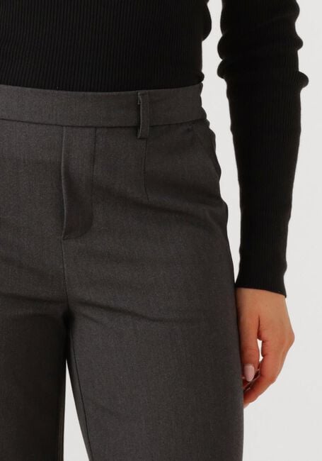 Grijze OBJECT Wijde broek OBJLISA WIDE PANT - large