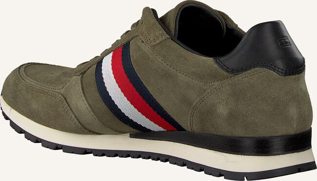 Groene TOMMY HILFIGER Lage sneakers LUXERY SUEDE RUNNER Groene TOMMY HILFIGER Lage sneakers LUXERY SUEDE RUNNER - large