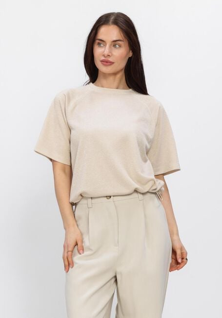 Gebroken wit SUMMUM Tops & T-shirts TOP BOXY TEE SPARKLE - large