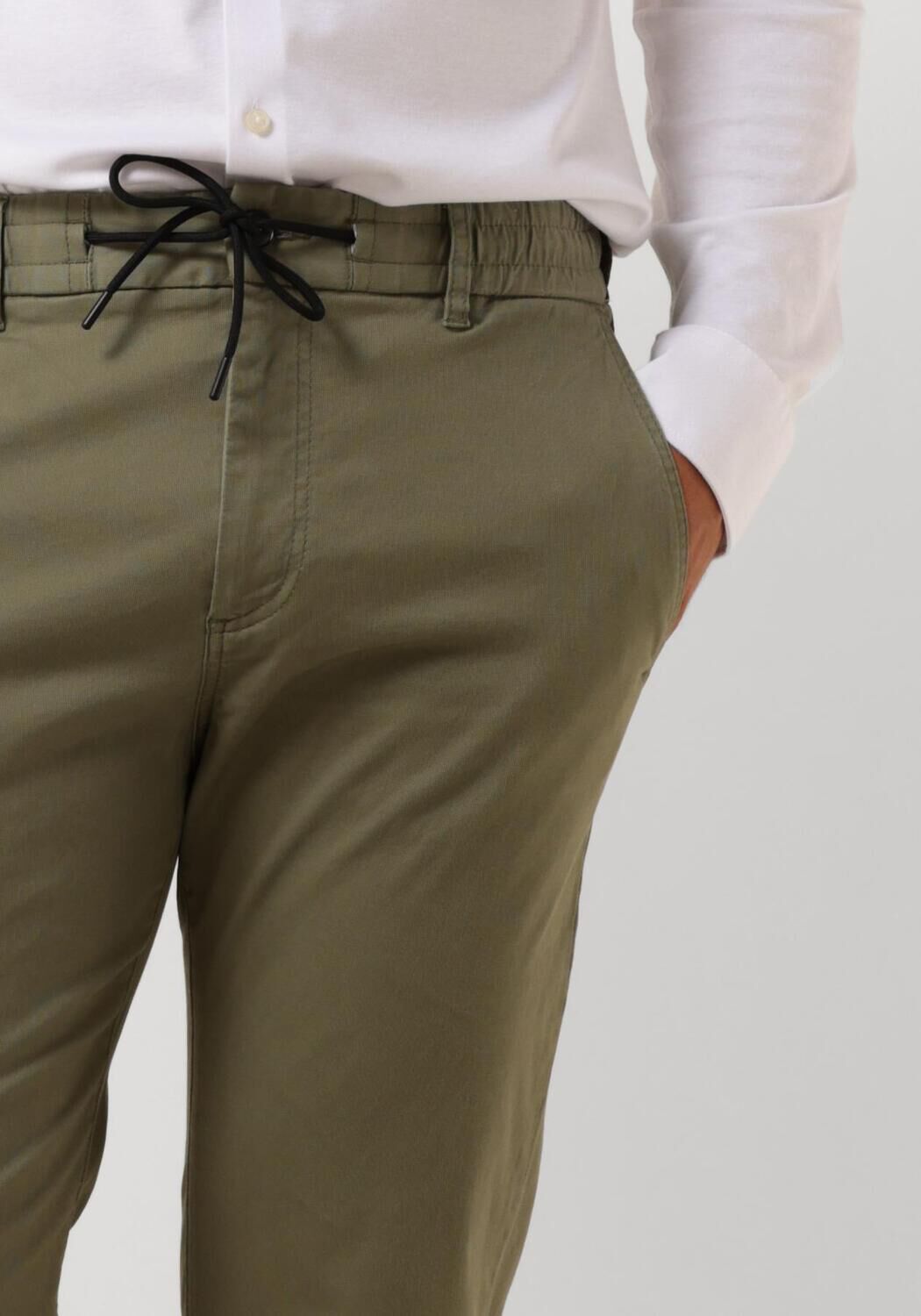 BOSS ORANGE Heren Broeken Chino Tapered Ds Groen