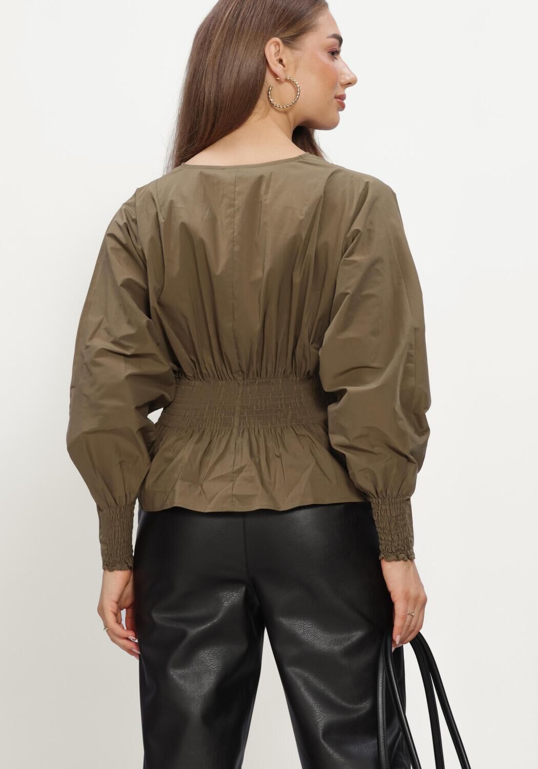 Khaki NOTRE-V Blouses NV-ISEL - large
