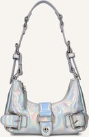 Zilveren NÚNOO Schoudertas PALMA RECYCLED COOL - medium