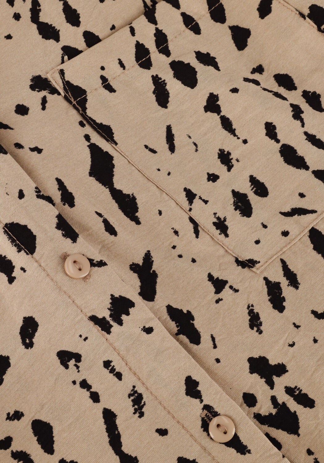 Oranje OBJECT Mini jurk OBJSELINE S/S SHIRT DRESS NOOS - large