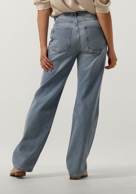 Lichtblauwe NEO NOIR Wide jeans SIMONA D PANTS - large