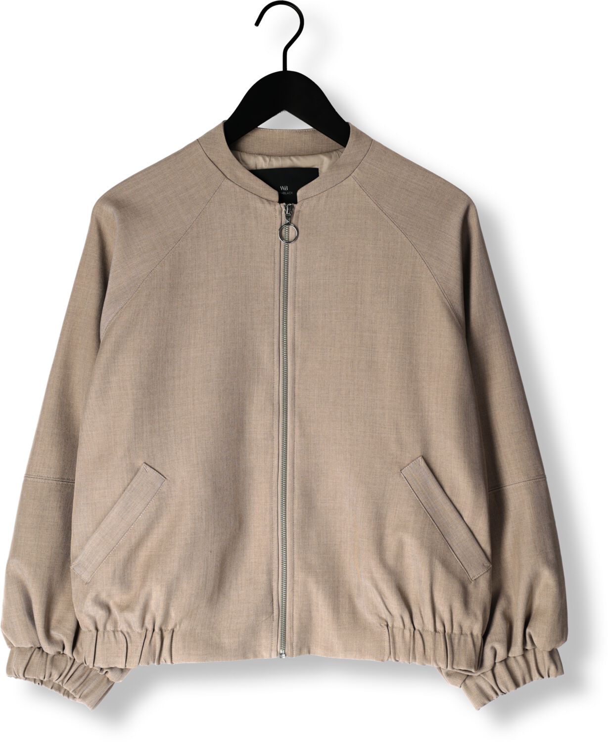 WITHBLACK Dames Jassen Wblvanilla Bomber Jacket Zand