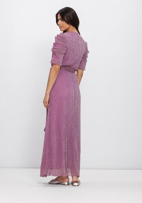 Paarse FREEBIRD Mini jurk F-JER-PLISSE-LUREX-26-1 - large
