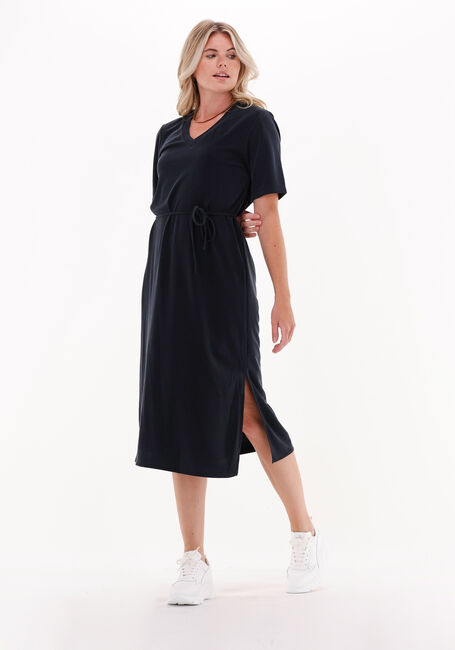 Zwarte MINUS Midi jurk BRINLEY DRESS - large