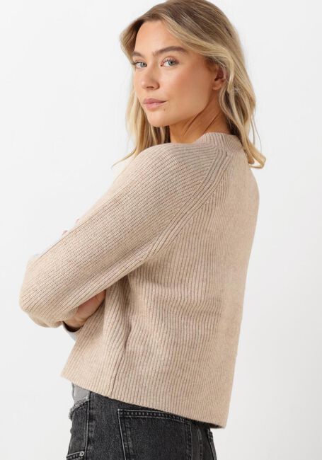 Beige CO'COUTURE Trui THE ROW OFFICER RIB KNIT - large
