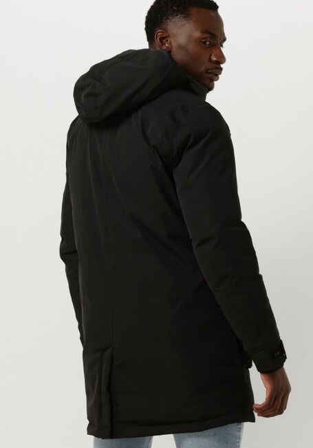 Zwarte CAST IRON Parka's PARKA JACKET HIGH TWILL RAMTURE - large