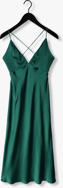 Groene NEO NOIR Midi jurk JOLLY HEAVY SATEEN DRESS - large