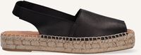 Zwarte VIA VAI Platte sandalen MAYA - medium