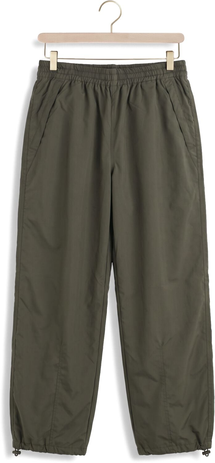 CATWALK JUNKIE Dames Broeken Parachute Trousers With Fleece Inside Groen