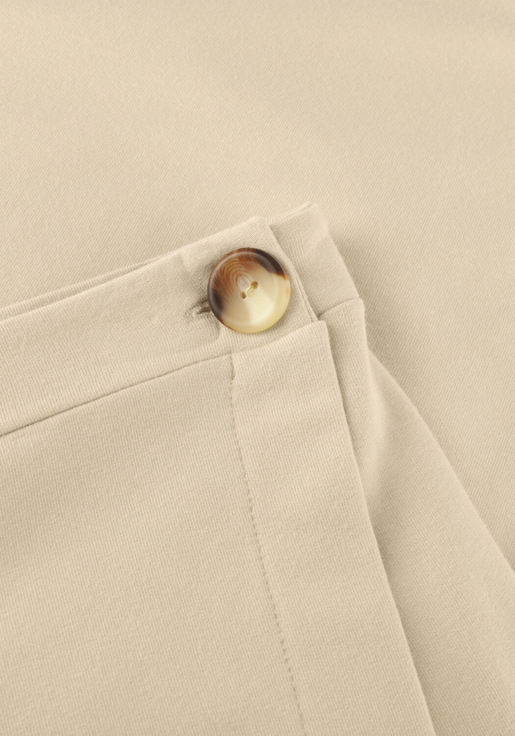 Beige PENN & INK Maxirok SKIRT - large