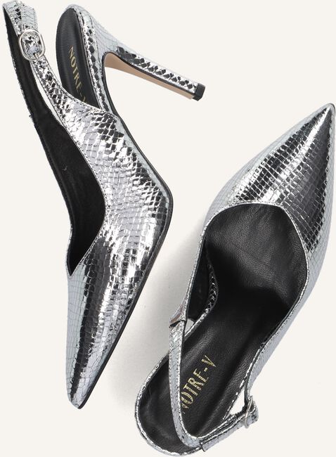 Zilveren NOTRE-V Slingbacks 17513 Zilveren NOTRE-V Slingbacks 17513 - large