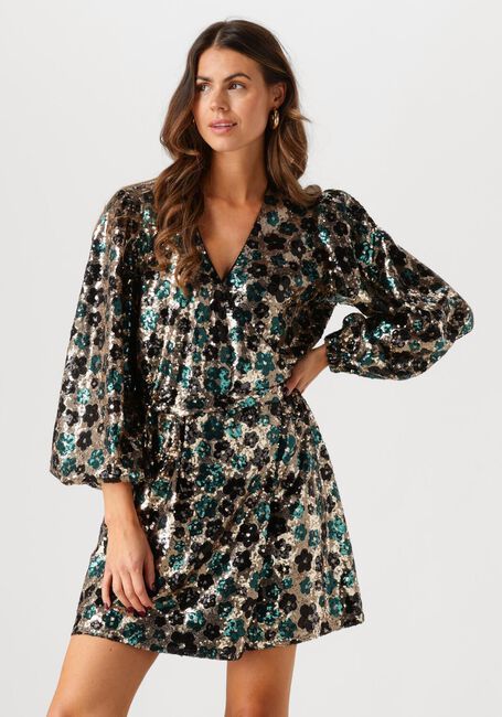 Gouden NOTRE-V Mini jurk NV-ELVIRA - large