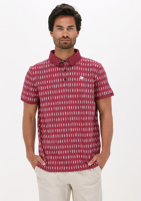 Bordeaux VANGUARD Polo SHORT SLEEVE POLO PIQUE STRETCH - large