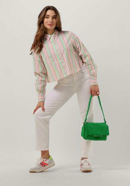 Multi SCOTCH & SODA Blouse MULTI STRIPED BOXY FIT SHIRT - large