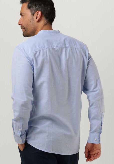 Blauwe SELECTED HOMME Casual overhemd SLHSLIMNEW-LINEN SHIRT LS BAND W - large